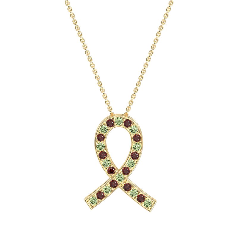 Awareness Ribbon Necklace