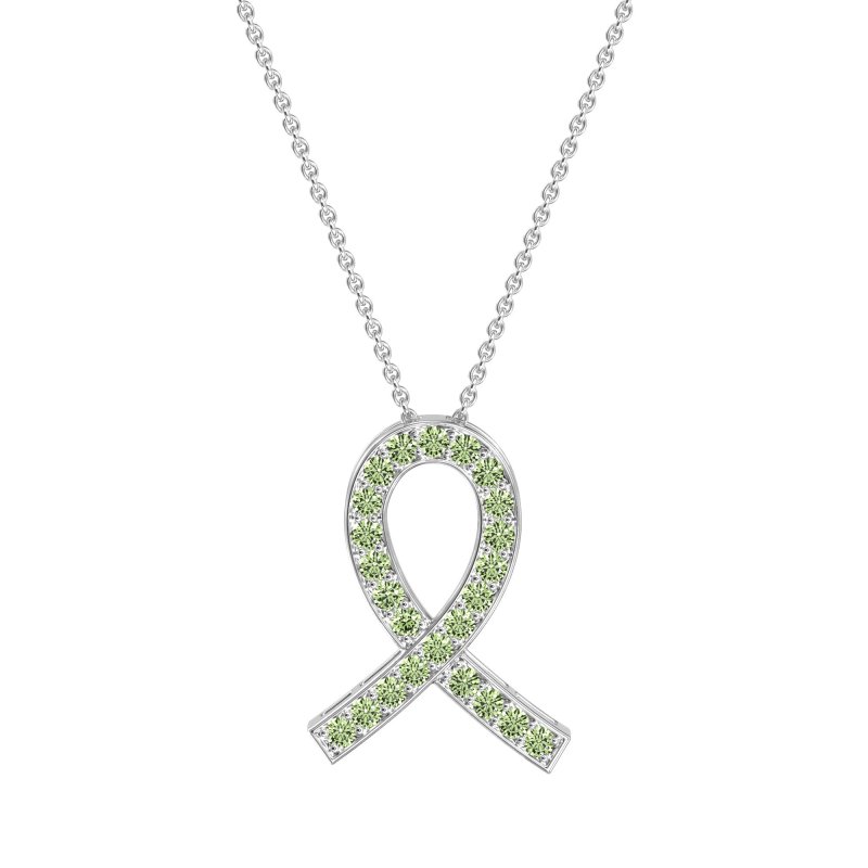 Awareness Ribbon Necklace