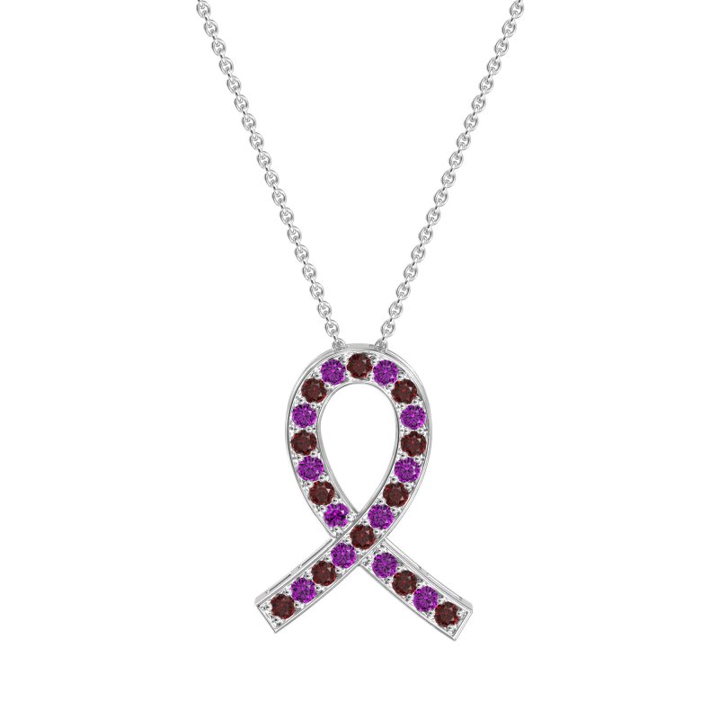 Awareness Ribbon Necklace