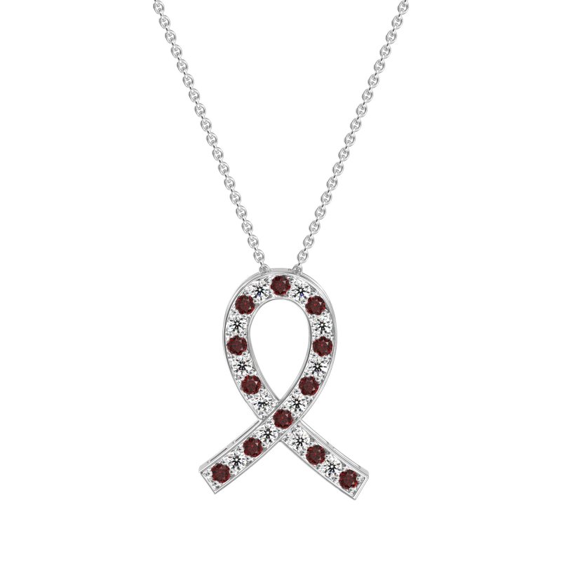 Awareness Ribbon Necklace