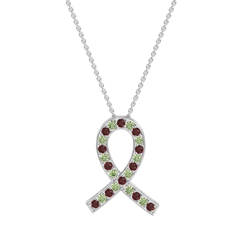 Awareness Ribbon Necklace