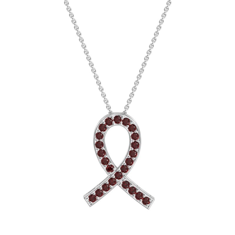 Awareness Ribbon Necklace