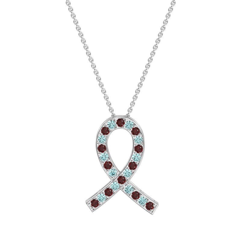 Awareness Ribbon Necklace