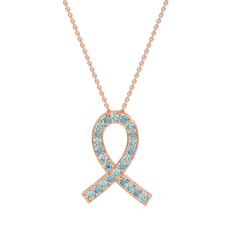 Awareness Ribbon Necklace