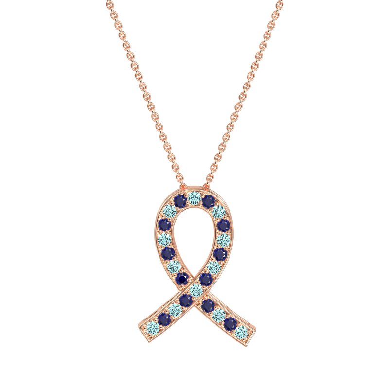 Awareness Ribbon Necklace