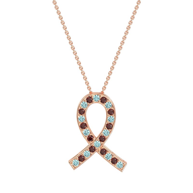 Awareness Ribbon Necklace