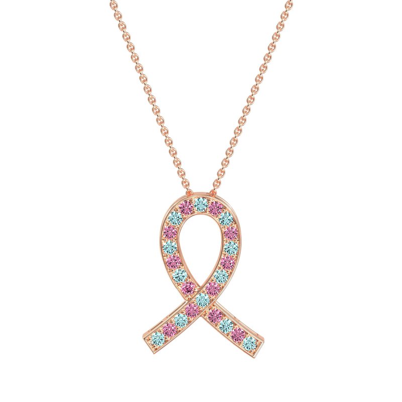 Awareness Ribbon Necklace