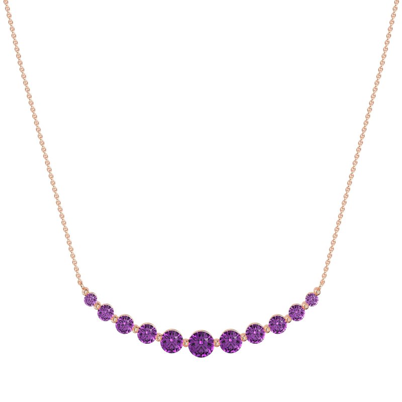 Graduated U-Shape Necklace