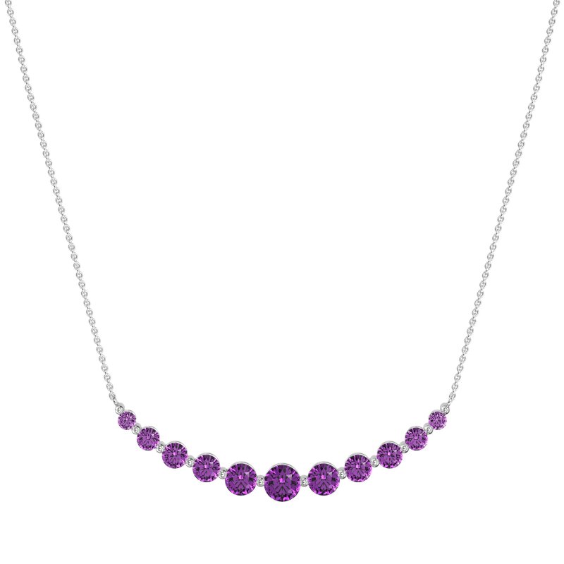 Graduated U-Shape Necklace
