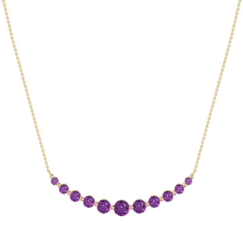 Graduated U-Shape Necklace