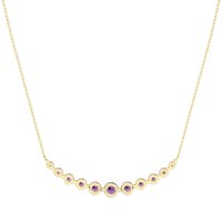 Graduated U-Shape Necklace