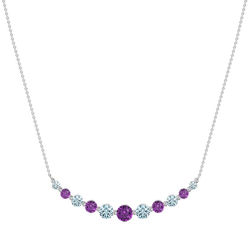Graduated U-Shape Necklace