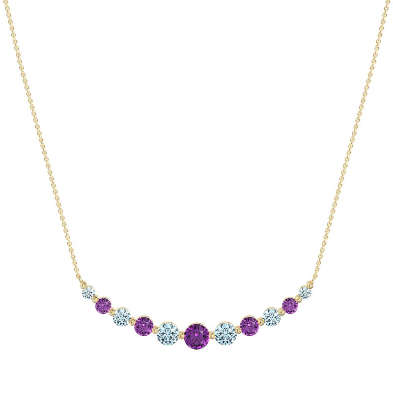 Graduated U-Shape Necklace