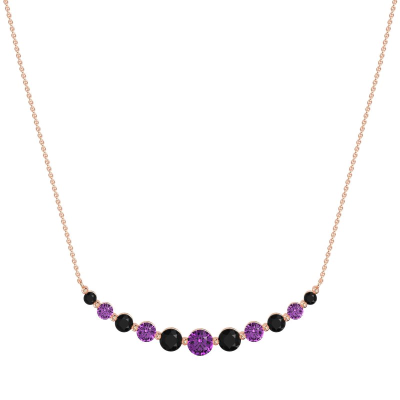 Graduated U-Shape Necklace