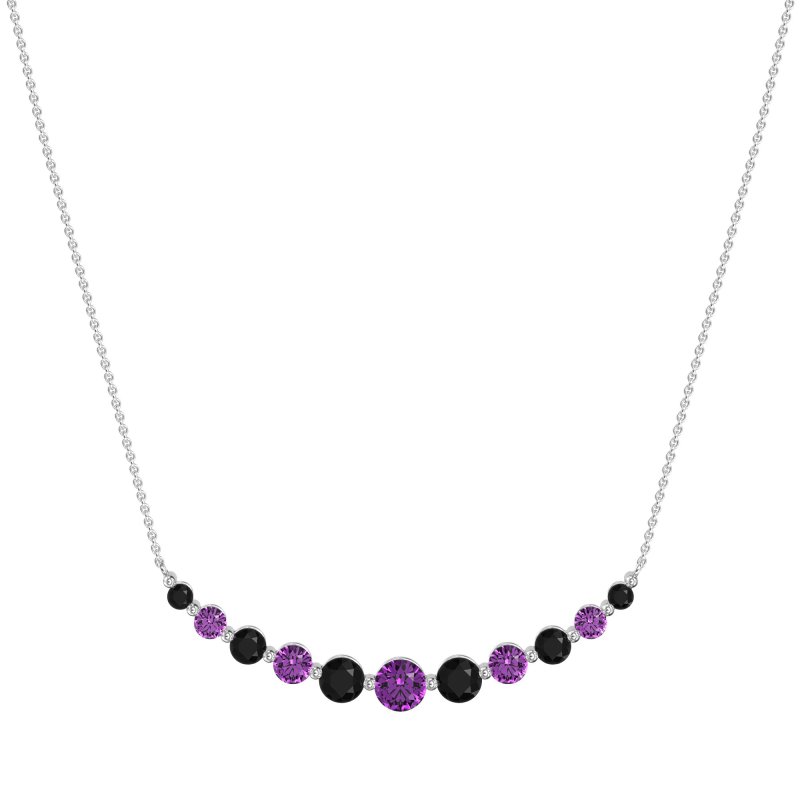 Graduated U-Shape Necklace