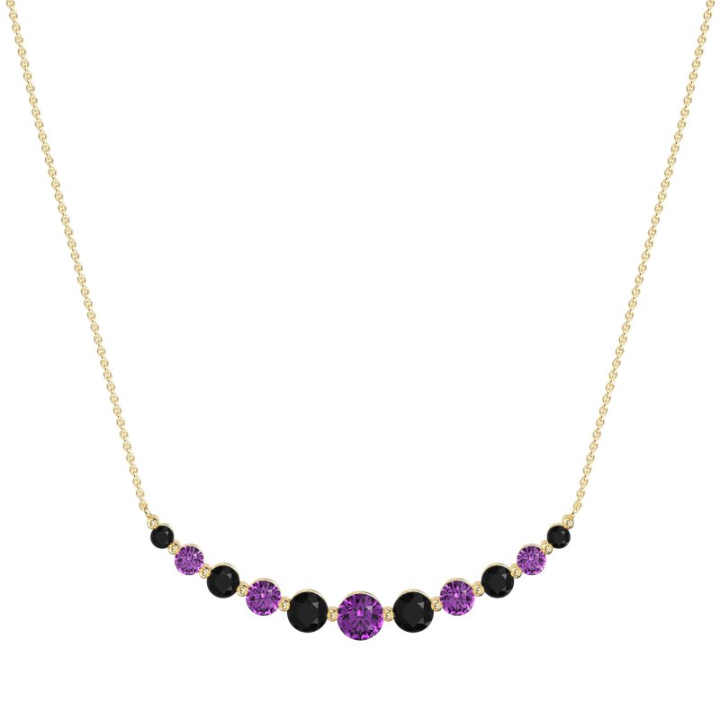 Graduated U-Shape Necklace