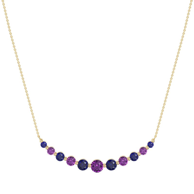 Graduated U-Shape Necklace