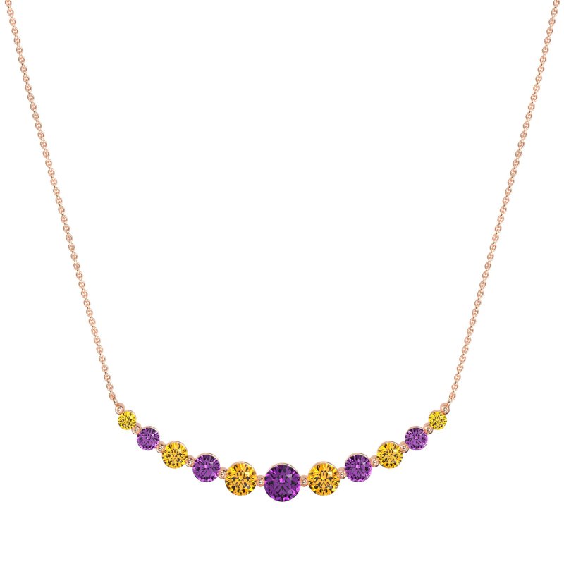 Graduated U-Shape Necklace