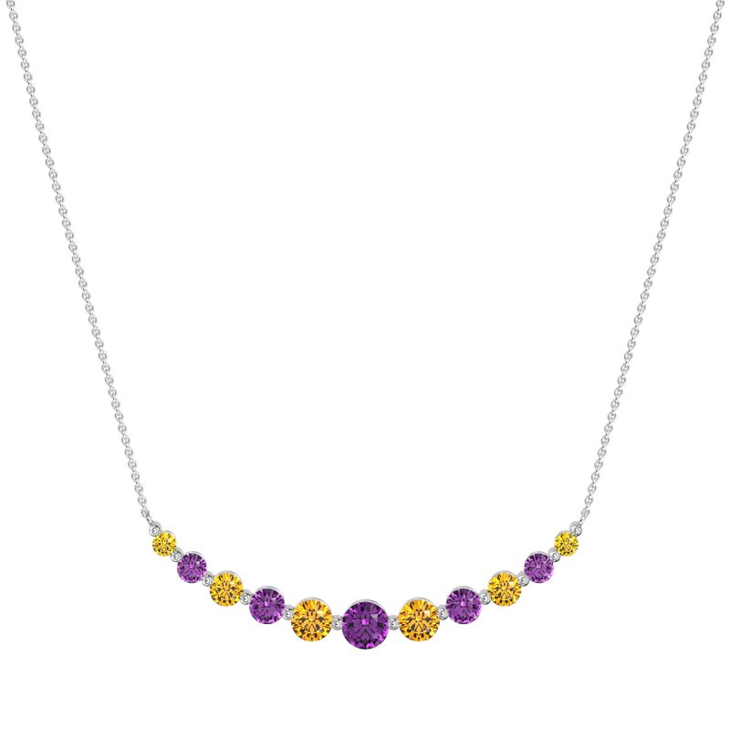 Graduated U-Shape Necklace
