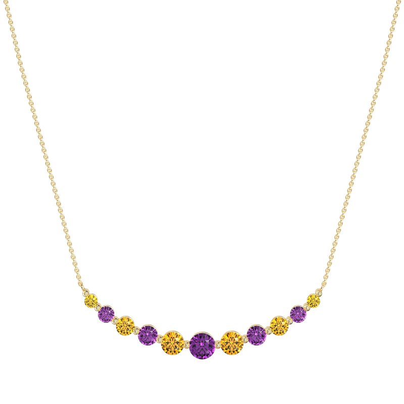 Graduated U-Shape Necklace