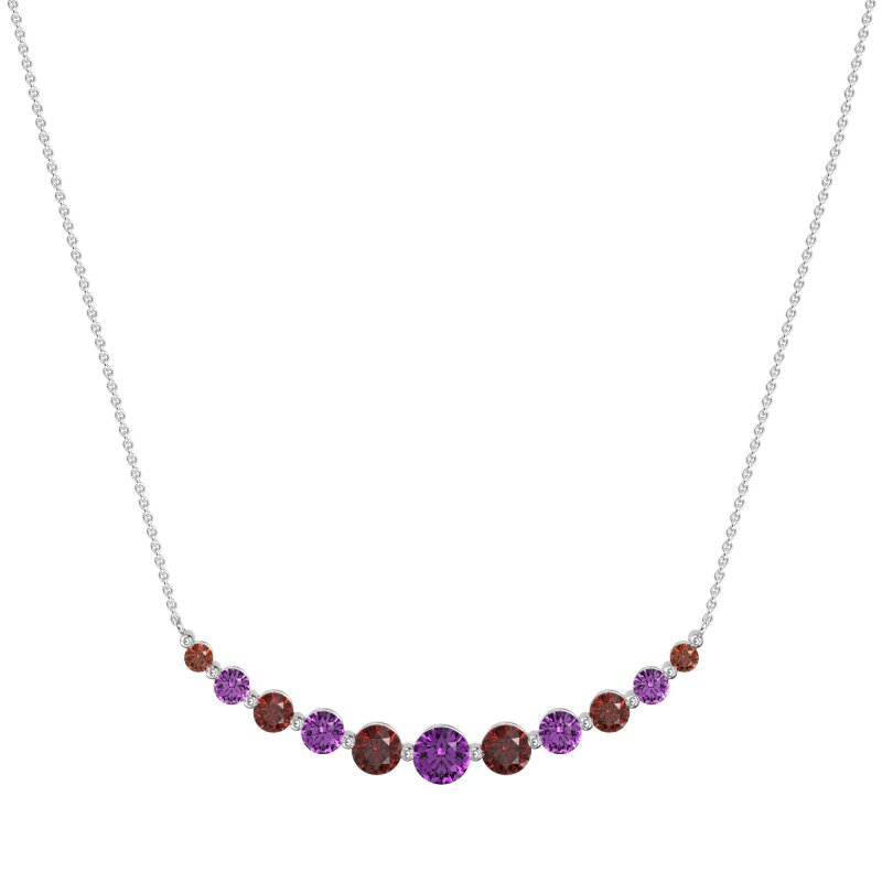 Graduated U-Shape Necklace