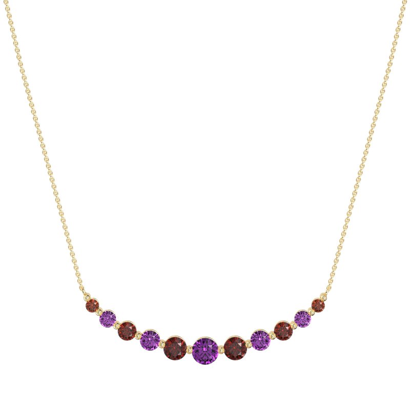 Graduated U-Shape Necklace