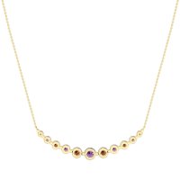 Graduated U-Shape Necklace