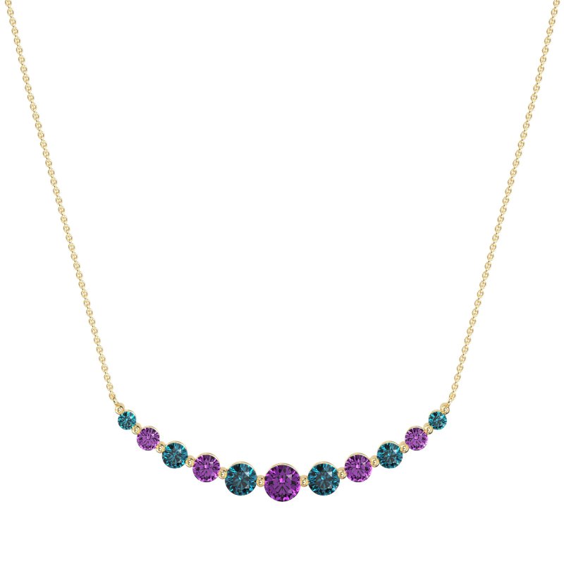 Graduated U-Shape Necklace