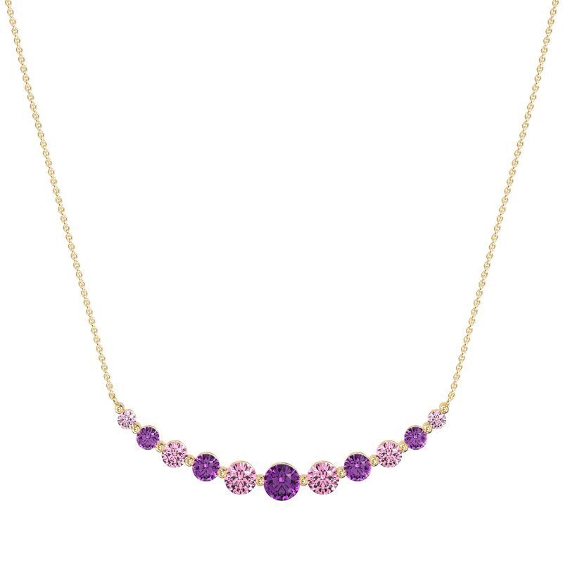 Graduated U-Shape Necklace