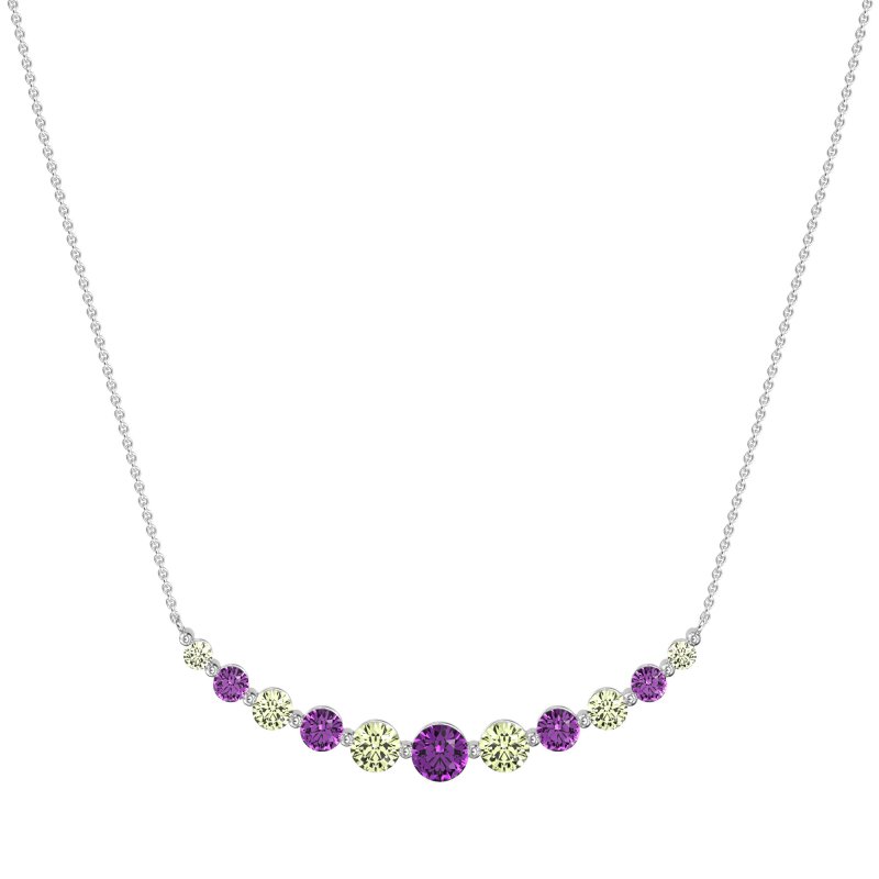 Graduated U-Shape Necklace