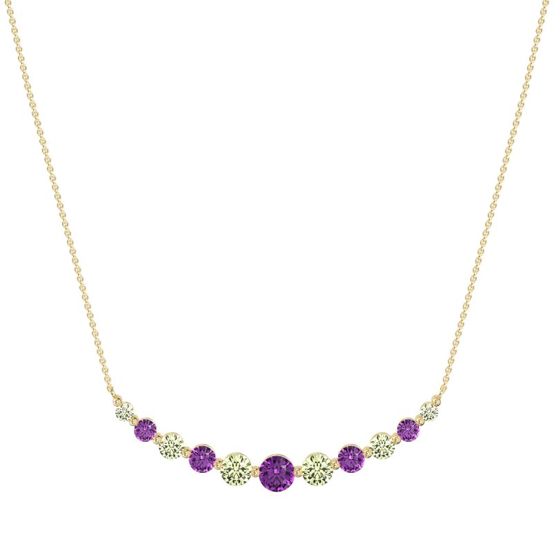 Graduated U-Shape Necklace