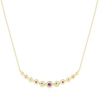 Graduated U-Shape Necklace