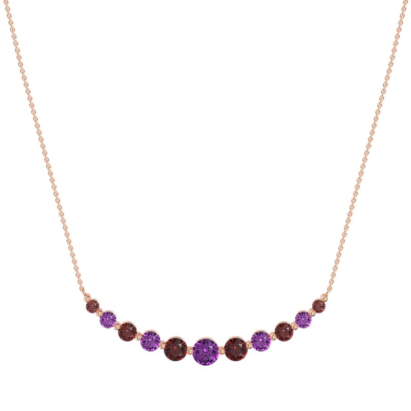 Graduated U-Shape Necklace