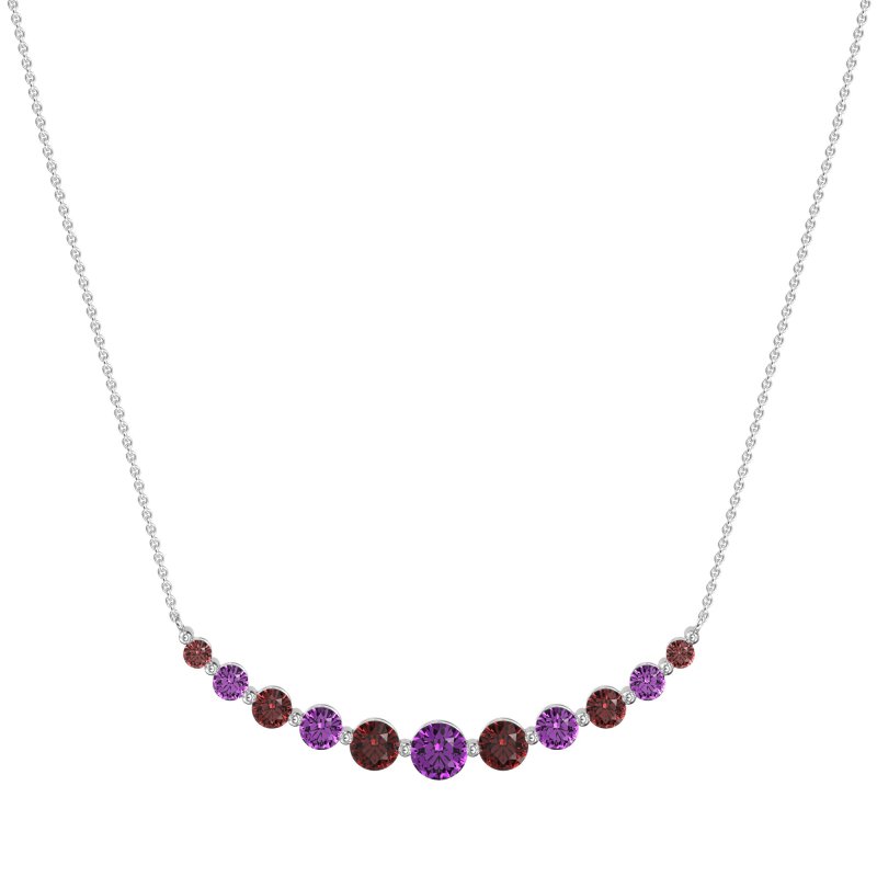 Graduated U-Shape Necklace