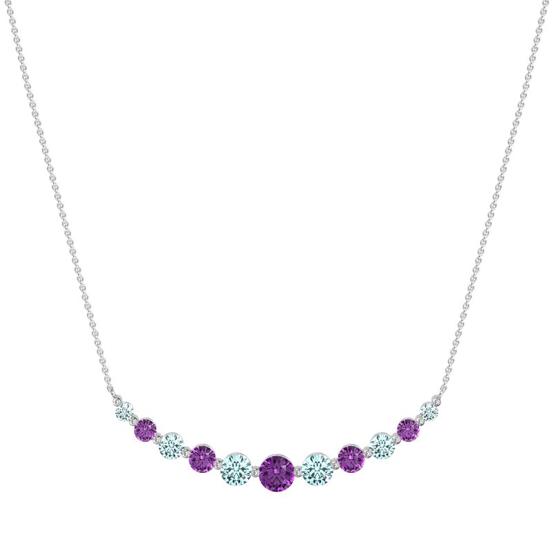Graduated U-Shape Necklace