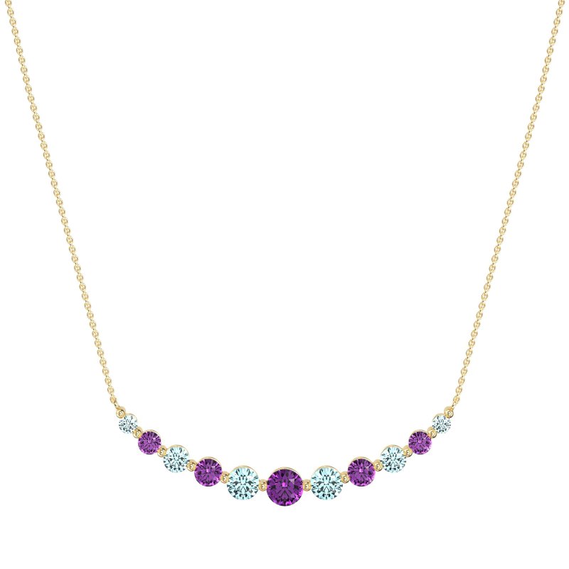 Graduated U-Shape Necklace