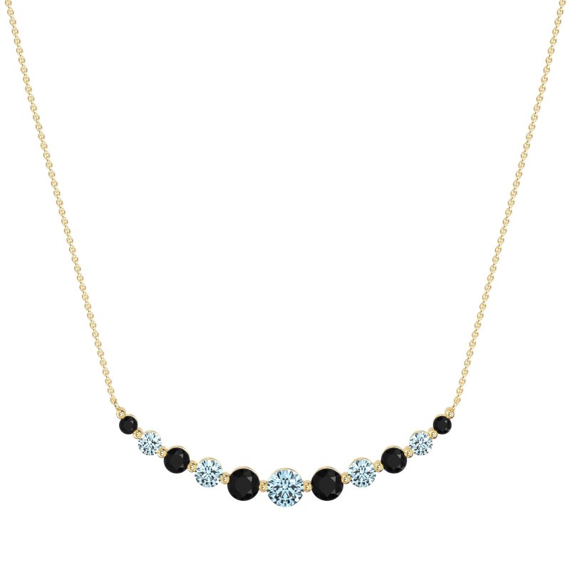 Graduated U-Shape Necklace