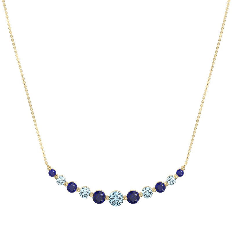 Graduated U-Shape Necklace