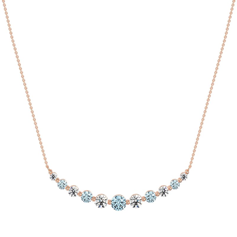 Graduated U-Shape Necklace