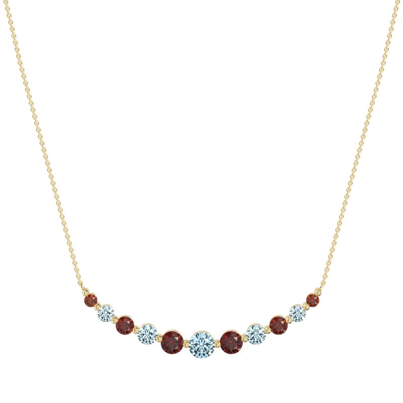 Graduated U-Shape Necklace