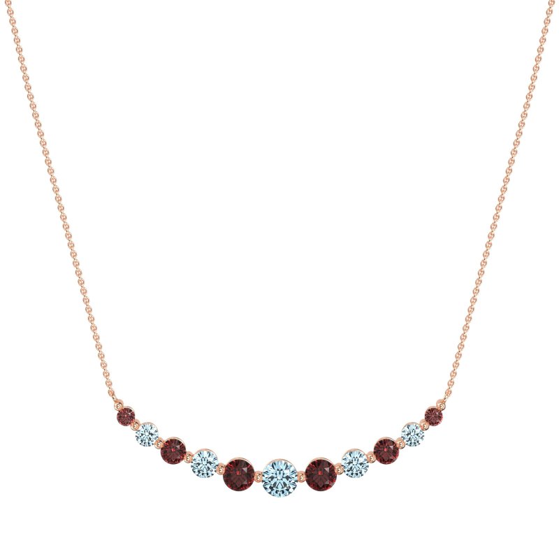 Graduated U-Shape Necklace