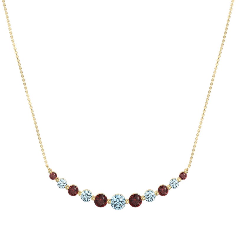 Graduated U-Shape Necklace