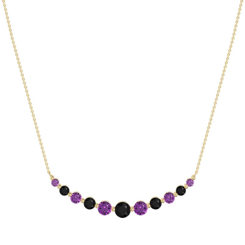 Graduated U-Shape Necklace