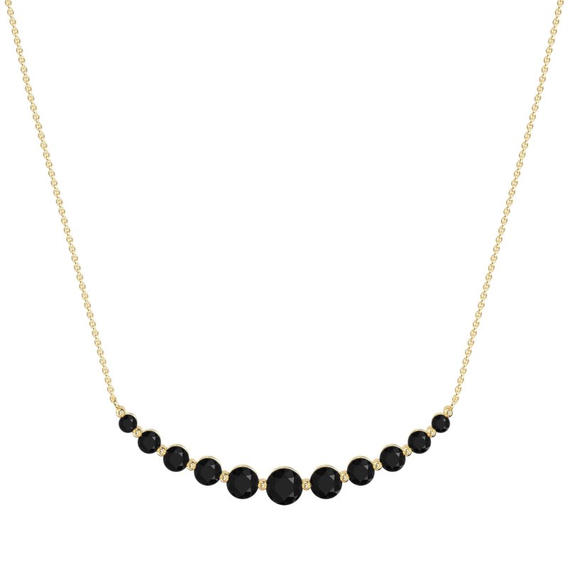 Graduated U-Shape Necklace