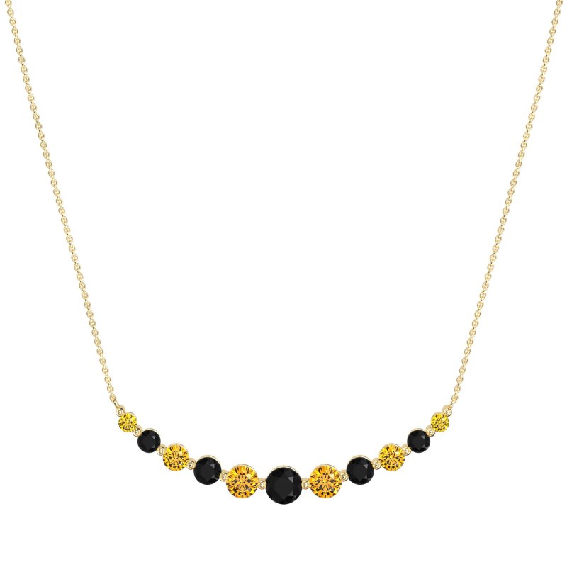 Graduated U-Shape Necklace
