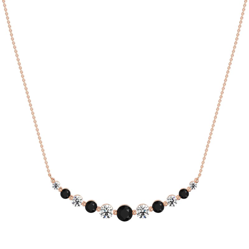 Graduated U-Shape Necklace