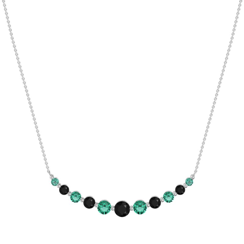 Graduated U-Shape Necklace