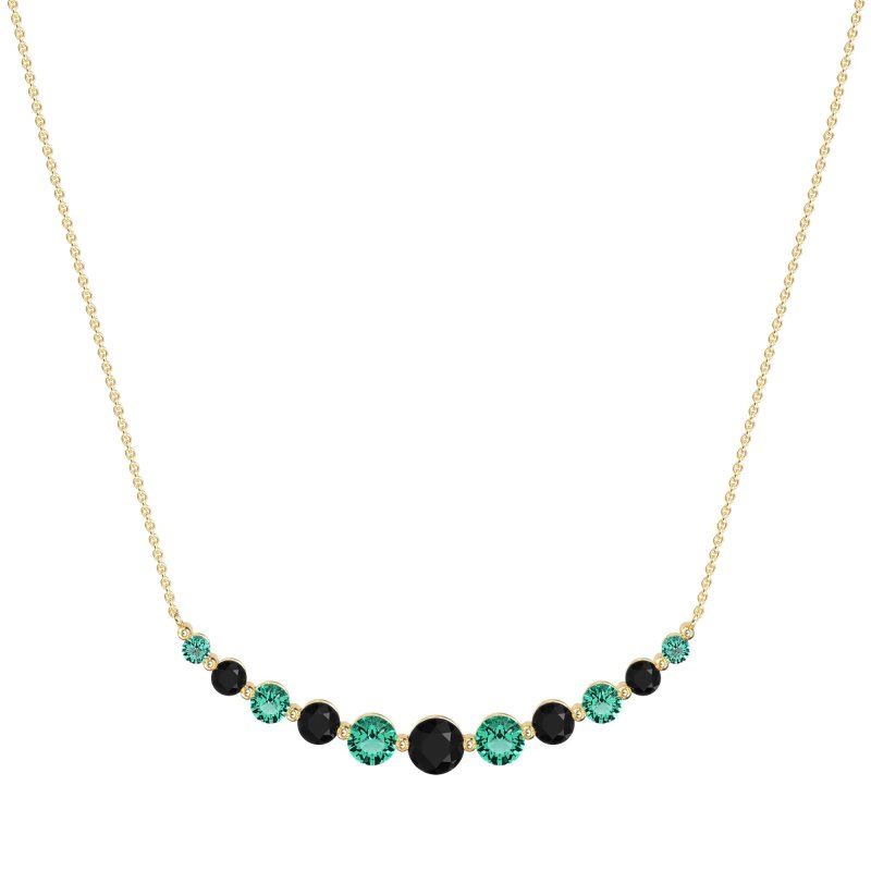 Graduated U-Shape Necklace