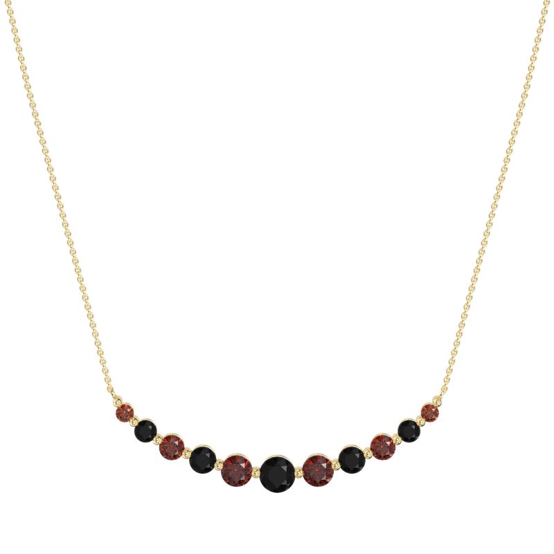 Graduated U-Shape Necklace