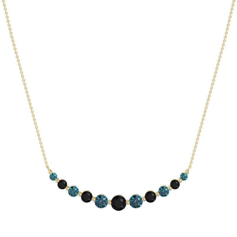 Graduated U-Shape Necklace